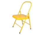 صندلی یوگا زرد رنگ